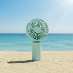 Produit phare : Mini ventilateur de poche coloré, ventilateur manuel, ventilateur à main, avec logo personnalisé - Product Image 1