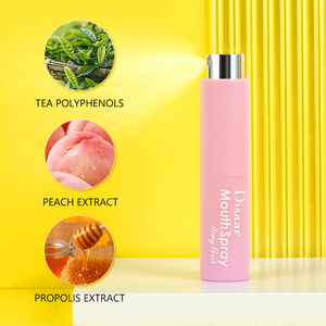 Disaar <span class=keywords><strong>Herbal</strong></span> Mint Probiotics Munds pray für Mundgeruch Erfrischer Leicht zu nehmen Zitronen pfirsich Mundpflege Frisches Atems pray - Product Image 5