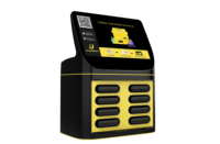 Distributeur automatique de batteries à 8 emplacements, chargeur portable, location, stations de recharge de téléphones portables publiques, partage de batteries externes