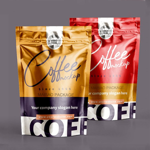 Sac de café arabe étanche à l'humidité personnalisé avec valve et fermeture à glissière fournisseurs de sac d'emballage de pochette de café debout refermable aux EAU - Product Image 6