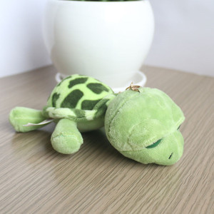 Tùy Chỉnh <span class=keywords><strong>Mini</strong></span> Màu Xanh Lá Cây Rùa Keychain Dễ Thương Unisex Đồ Chơi Sang Trọng Làm Của Bông Odm PP Làm Đầy Vật Liệu Món Quà Hoàn Hảo Ý Tưởng - Product Image 6