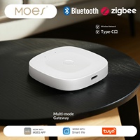 Interruptor Inteligente WiFi Zigbee Mini Mesh TUYA Graffiti para Hogar y Hotel, con Alimentación Tipo-C, Control por Aplicación Android/PC