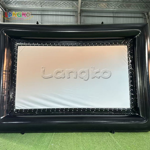 Pantalla Inflable para Proyector de Uso Comercial en Exteriores, Pantalla Inflable para Cine y Juegos, Ideal para Alquiler en Fiestas y Eventos - Product Image 1