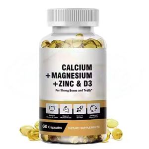 Immune Health Food Supplement <strong>50000</strong> Iu Calcium Magnesium Zinc <strong>Vitamin</strong> D3 Capsules With <strong>Vitamin</strong> D3 Softgel - Product Image 2