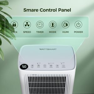 Deshumidificador Doméstico de Plástico con Compresor de 16L/día, 300W, Control Táctil y Descongelación Automática, Venta al Por Mayor - Product Image 2