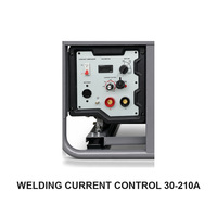 Générateur de soudage diesel 7kW 8kW, soudeuse à arc CC 30-210A, cadre ouvert, portable, 220V 50Hz pour chantier de construction et de pipeline