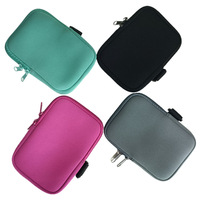 Étui de téléphone portable en néoprène avec logo personnalisé, double fermeture éclair, pour sport, avec porte-cartes, pochette pour écouteurs, étui pour smartphone, bandoulière, tour de cou