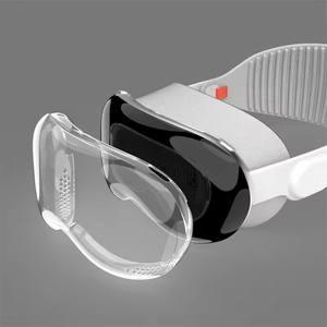 Pour <span class=keywords><strong>Apple</strong></span> Vision Pro VR <span class=keywords><strong>casque</strong></span> housse de protection étuis en TPU protecteur anti-poussière anti-rayures pour Vision Pro VR accessoires - Product Image 1
