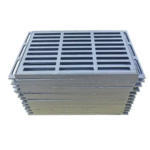 Ductile iron cast trench cover plate rain water gully grate driveway drainage grating