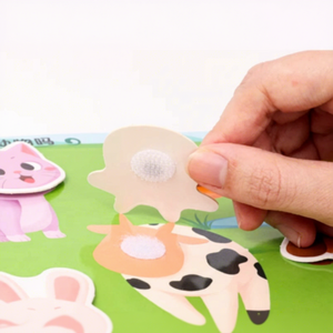 Libro Sensorial Montessori para Niños, Libro de Pegatinas, Libro de Actividades, Rompecabezas de Animales y Números, Juguetes Educativos de Aprendizaje para Niños - Product Image 5