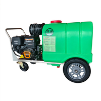 Nettoyeur haute pression à essence 30L/min 2465psi avec châssis en acier inoxydable et moteur Lifan, certifié CE, état neuf