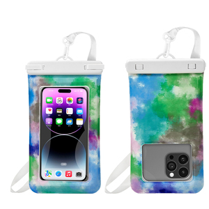 Étui en PVC pour téléphone étanche <span class=keywords><strong>avec</strong></span> logo personnalisé et panneau d'affichage transparent <span class=keywords><strong>avec</strong></span> <span class=keywords><strong>cordon</strong></span> de cou pour la natation, la plongée et la course à pied - Product Image 5