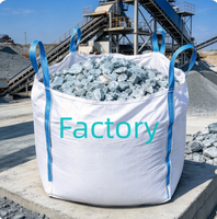 Sacs conteneurs FIBC d'occasion pour le transport de minerai, sacs jumbo robustes pour le traitement des minerais