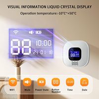 Nouveaux arrivages Système d'appel intelligent Infirmière Appel Alerte Sans fil Tuya Wifi Aîné Soignant Pager Panique SoS Appel pour Alarme d'urgence