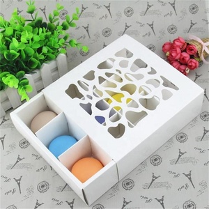 clear Customized Plastic Packaging <strong>Macaron</strong> <strong>Box</strong> - Product Image 6