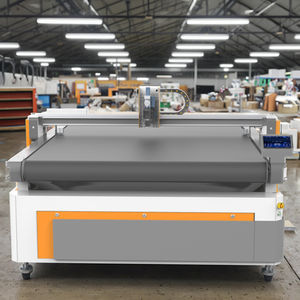 Máquina de Corte CNC Automática para Tecidos de Camada Única com Motor Servo Importado para Corte de Estêncil de Sola de Sapato e Camisetas 22mm - Product Image 6