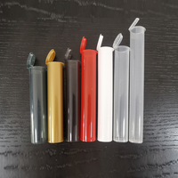 76mm/78mm/98mm/110mm/116mm/120mm résistant aux enfants couleur personnalisée Pop Top Squeeze Tube en plastique