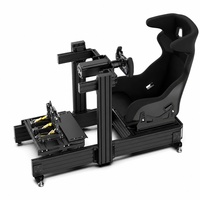 Kit de simulateur de course OEM personnalisé, châssis de simulateur de course en profilé aluminium, cadre de mouvement pour jeu VR, rig de simulateur de course OEM
