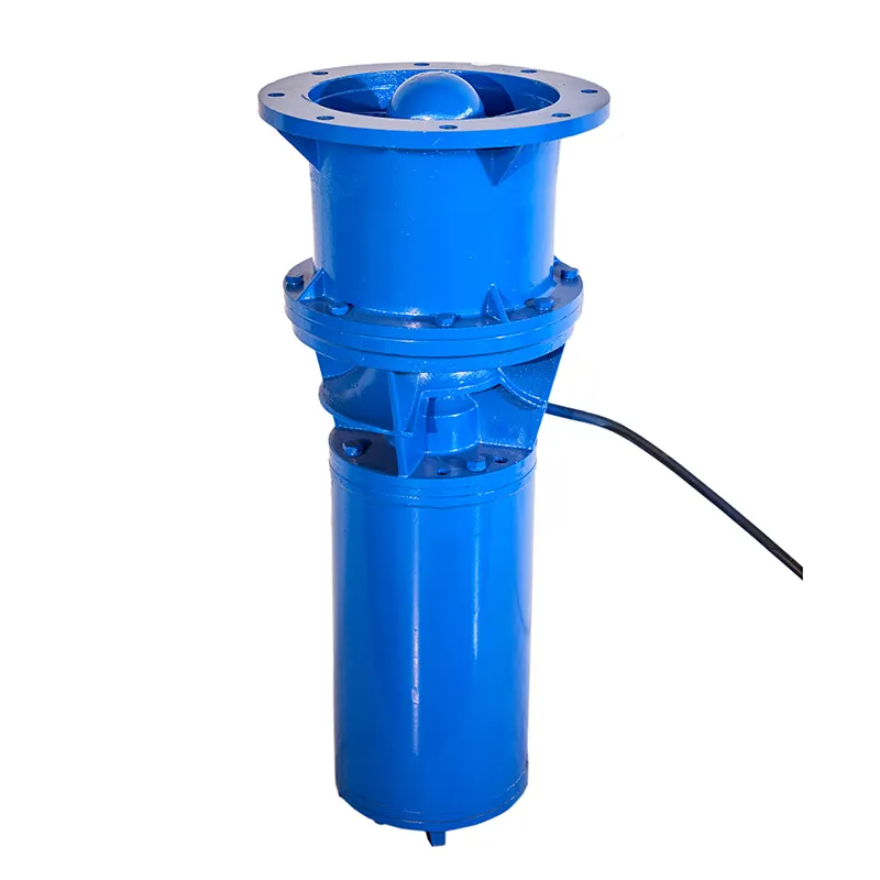 Bomba de hélice de agua sumergible de flujo de control de inundación de gran volumen de suministro de fábrica/bomba de hélice de flujo axial sumergible de aguas residuales