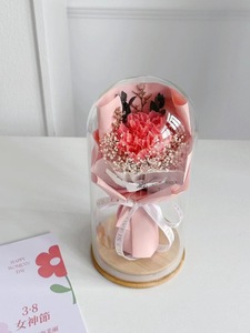 Rose Eterne di Lusso Fatte a Mano in Cupola di Vetro per Regali di San Valentino, Laurea e Pasqua - Vendita all'Ingrosso - Product Image 3