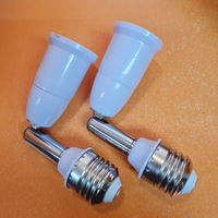 Adaptateur de douille de lampe LED réglable E27 vers E27, convertisseur de douille de lampe, séparateur de douille rotatif, rallonge de support de lampe pour intérieur