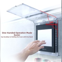 Boîtier de protection d'écran tactile HMI transparent universel 7" 10" simple tactile résolution 1280x1024 1 million de clics 3H