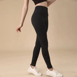 กางเกงโยคะสตรีผ้าไนลอนและผ้าสแปนเด็กซ์8% 92% โลโก้ออกแบบได้ตามต้องการ - Product Image 6