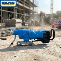 HILYIN DLCD355S Perceuse électrique à deux vitesses de 355 mm avec affichage électronique pour le perçage du béton