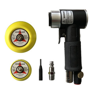 Meuleuse excentrique pneumatique oscillante 14 mm 90 mm, haute consommation d'air 250 L/min, évacuation arrière, prête pour le polissage des métaux - Product Image 5