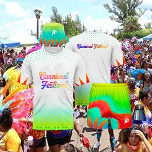 Carnival Festivals Quick Dry <b>Running</b> <b>Singlet</b> Marathon Cropped Sport Marathon Shirt Women Sublimation Tank Top - Product Image 2