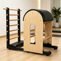 Appareil de Pilates professionnel Wood Ladder Barrel pour l'étirement du tronc, la correction de la colonne vertébrale et l'entraînement en studio de fitness