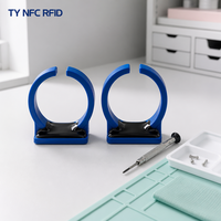 Bague RFID pour pattes de pigeon avec puce TK4100, type à clipser, pour l'identification électronique et la gestion de la volaille, fabriquée à Pékin