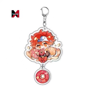 Llavero Acrílico de Doble Cara <span class=keywords><strong>SK8</strong></span> the Infinity con Diseño de Flor de Cerezo - Product Image 3