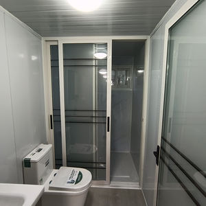 Prêt à l'emploi 20 Ft 2 Bedroom Mobile Belle Plan d'étage Villas Maisons préfabriquées Fenêtre en verre Conteneur HomeModern Appartement <span class=keywords><strong>de</strong></span> luxe - Product Image 5