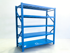 공장 직판 무볼트 중형 저장 랙 선반 유닛 스틸 랙 창고 저장용 중형 랙 - Product Image 2