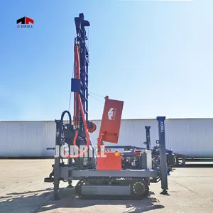JCDRILL Portable Rotating Bore Hole Drill Machine Parts Crawler Water Well Drilling Rig For Sale