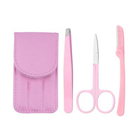 Kit d'Outils 3 en 1 de Coiffure pour Pose de Perruque avec Ciseaux, Rasoirs, Pince à Épiler, Lace Frontal Pré-Épilé et Logo Personnalisé