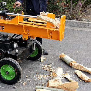 CE-Zertifizierte Benzinbetriebene Holzspaltmaschine, 8-Tonnen Brennholzprozessor, Geeignet für Haushalte, Bauernhöfe und Obstgärten - Product Image 3