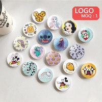 Support de téléphone pliable adhésif en silicone/PVC, accessoires mobiles, prix d'usine, vente en gros, logo personnalisé gratuit, cadeaux populaires