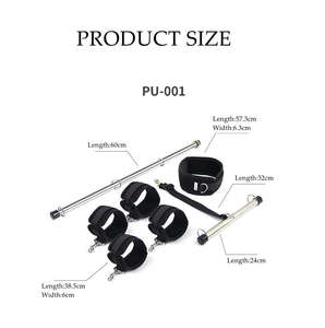 Fetish kit Bed restraint Bondage peluche in pelle Sexy flirtare giocattoli alternativi legato BDSM giapponese Bondage Suit sesso adulto - Product Image 3