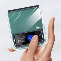 Coque transparente en Tpu de qualité supérieure de 1.5mm pour Samsung Galaxy Z flip4 coque arrière de téléphone portable antichoc pour flip 4 5G