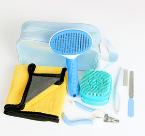 高級ペット用グルーミングキットポータブル掃除機ソフトプラスチック製はさみコーム猫と犬に安全で使いやすい - Product Image 3