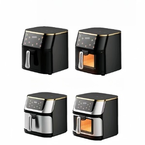 Freidora de aire Hornos Electrodomésticos de Marcas Chinas Freidoras Liners Smart Home Kitchen Freidora Airfreyer Frier Glass - Product Image 5