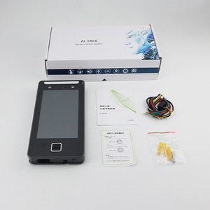 7-Inch Facial Recognition Access <b>Control</b> With Fingerprint Password And Cloud Storage For Offices Hotels - Product Image 2
