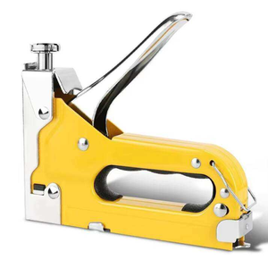 Agrafeuse manuelle économique T50 1/2 pour boîtes d'agrafes rapides, clous pour le bois, agrafeuse rouge de qualité GS DIY avec pièces de rechange pour - Product Image 3