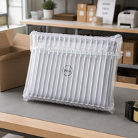 Sac d'emballage professionnel antichoc pour ordinateur portable avec colonnes d'air