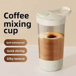 USB 전기 단백질 셰이커 병 휴대용 충전식 블렌더 컵 다목적 400ml 믹싱 컵 피트니스 운동 - Product Image 2