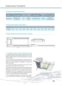 Facile à installer, vente chaude, Water Walker professionnel pour piscine extérieure BW-EC430A Underw - Product Image 5