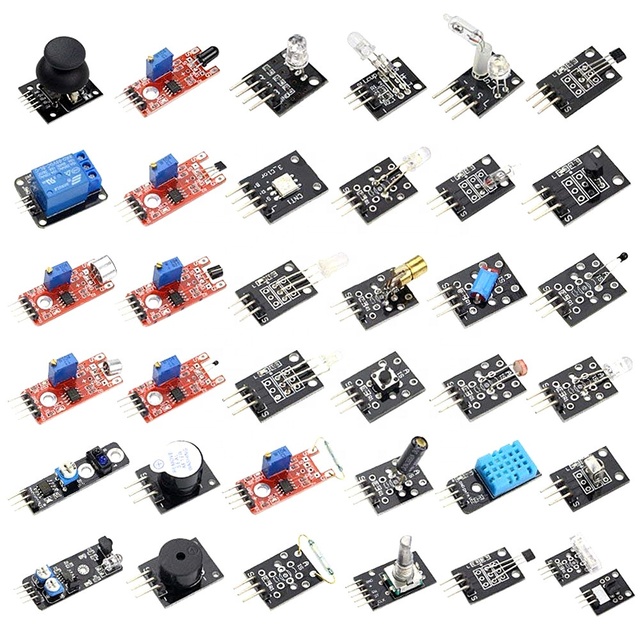 37 sensor kits Electronic module sensors Robotic smart car kit Compatible for Arduino without box
