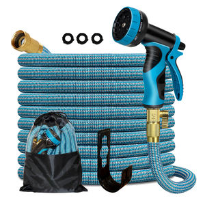 Yeni varış 50FT 100FT esnek uzayabilen bahçe hortumu sihirli su hortumu için yüksek performanslı çim ve çim sulama - Product Image 1